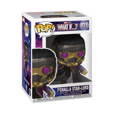 Фигура FUNKO POP! T'CHALLA STAR-LORD - MARVEL STUDIOS WHAT IF?